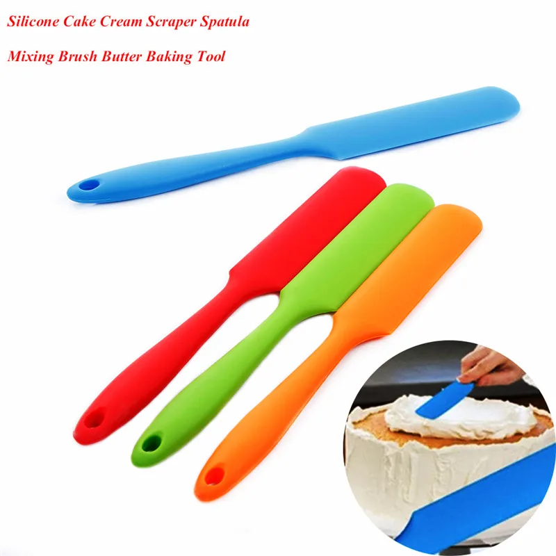 Антипригарный силиконовый крем для торта с длинной ручкой искусственное