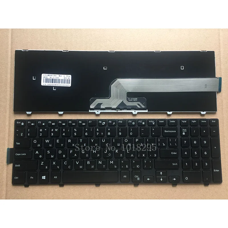 Новая русская клавиатура для ноутбука DELL NSK LR0SC 0R PK1313G1A06 0HHCC8 RU черная
