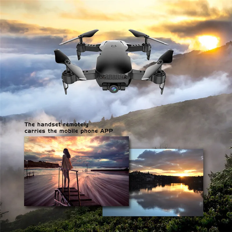 Дрон X12 720 P широкоугольная камера Wi Fi FPV 2 4G один ключ Квадрокоптер игрушка в