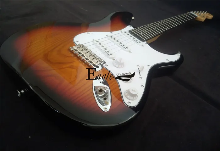 Орел. Бабочка Электрогитара Бас гитара Custom Shop ST из ясеня