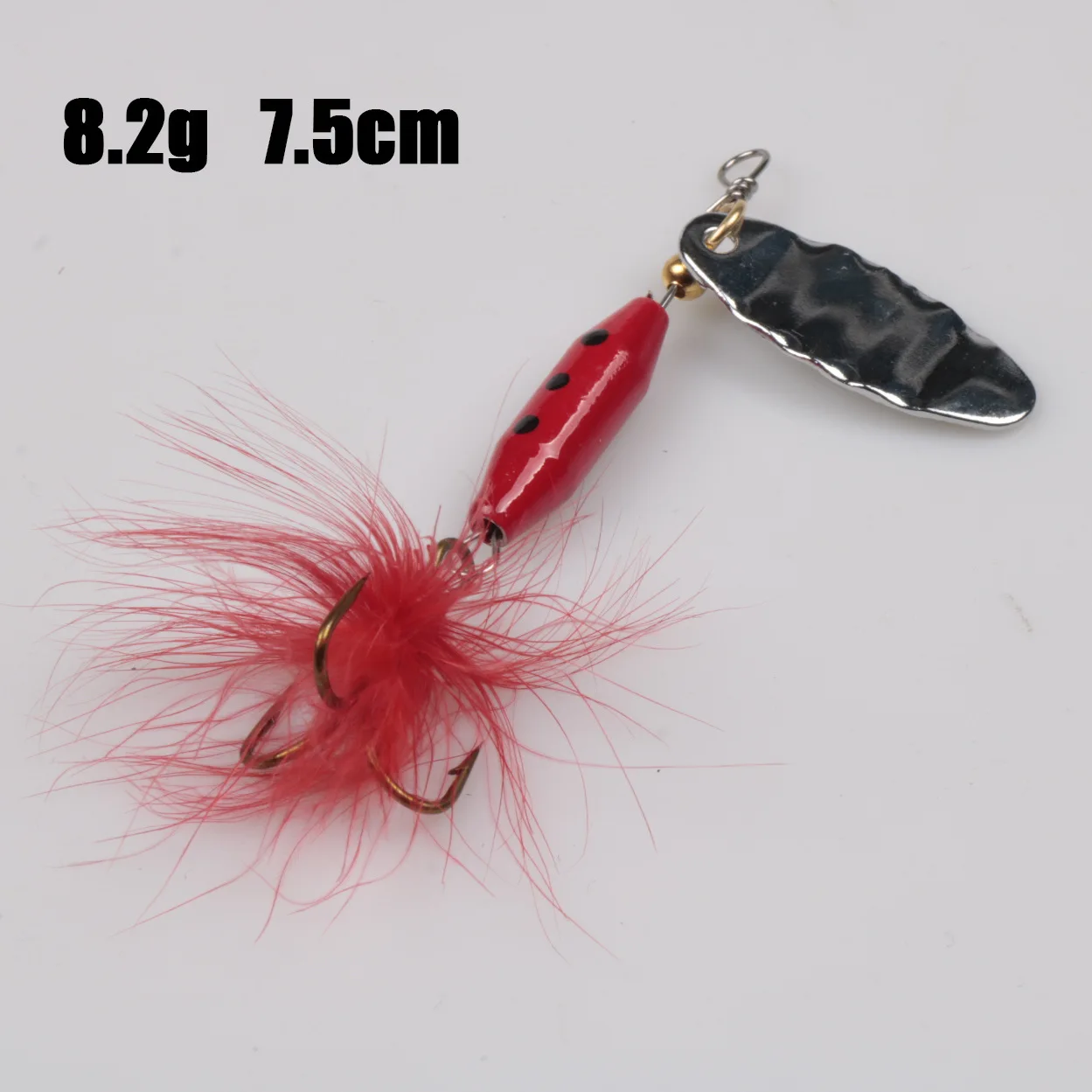 1 шт. блесна-ложка рыболовные приманки Искусственные воблеры ручные кренкбейты