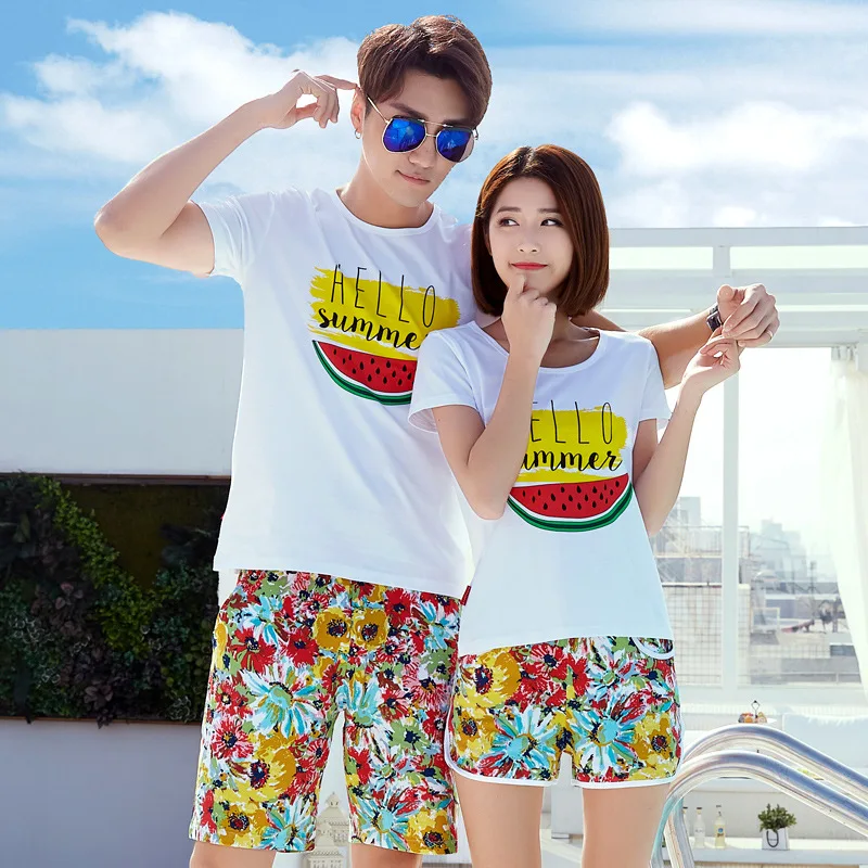 Семейные комплекты летние футболки для папы мамы и ребенка одежда