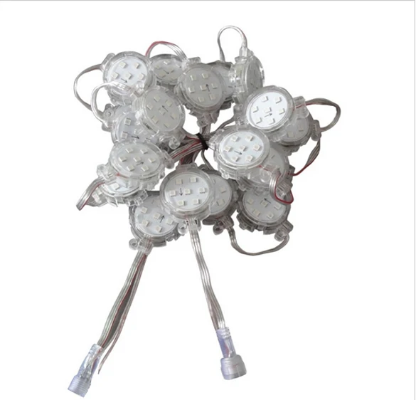 Светодиодный пиксельный светильник DMX512 RGB диаметром 50 мм светодиодный цифровой