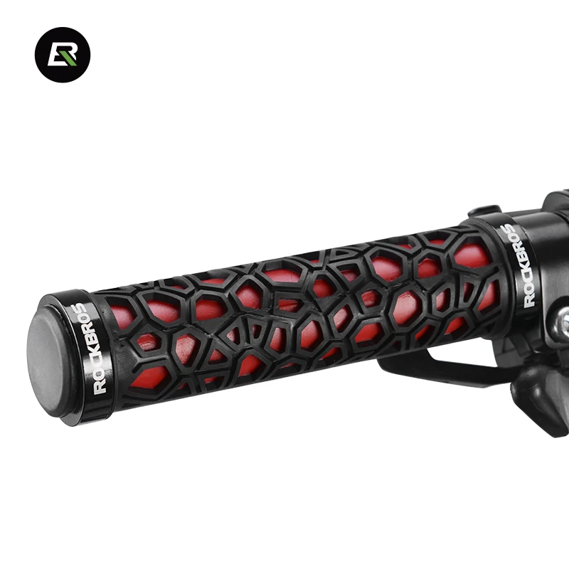 ROCKBROS MTB для велосипедов мотоциклов руля велосипеда рукоятки резиновый замок