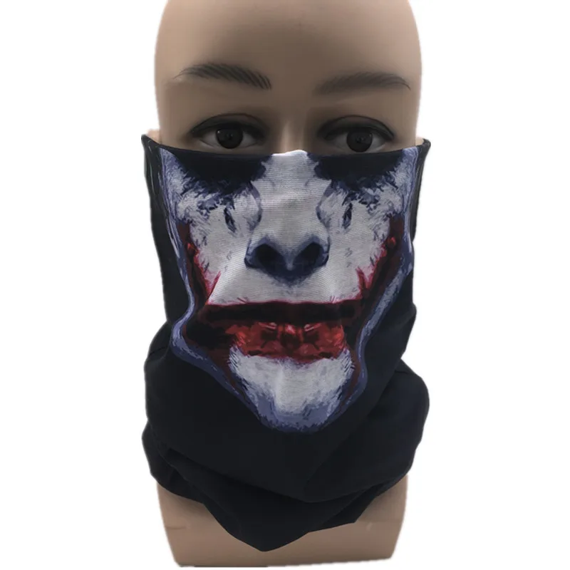 Бандана с черепом и ртом Рабочая маска лыжные кепки Охотничья рыбалка военное