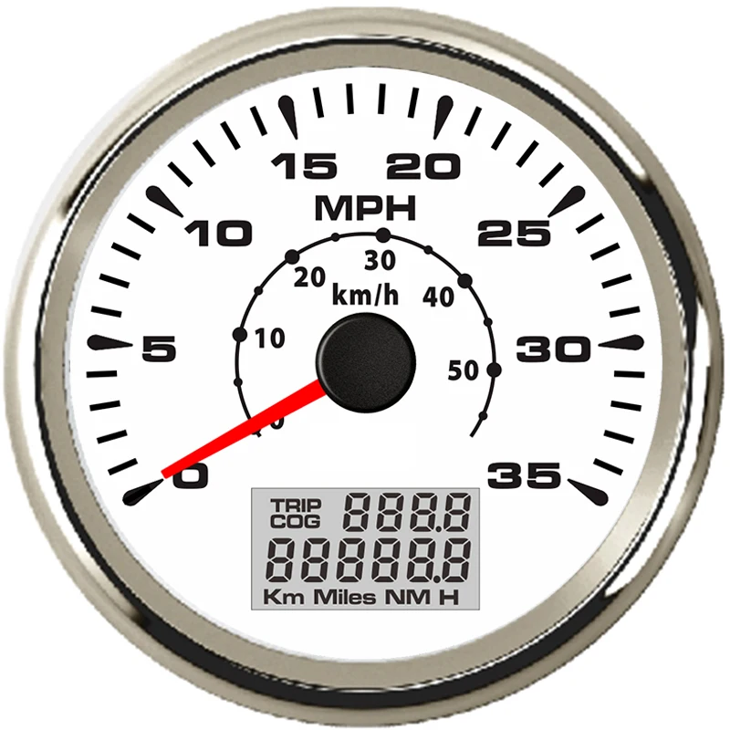 Одометр Автомобильный цифровой с GPS 85 мм 8 цветов 12 В/24 В|Спидометры| |