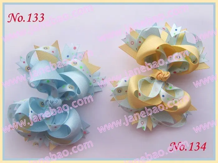 Бесплатная доставка 30 шт. бутиковые банты для волос размером 4 5 дюйма девочек