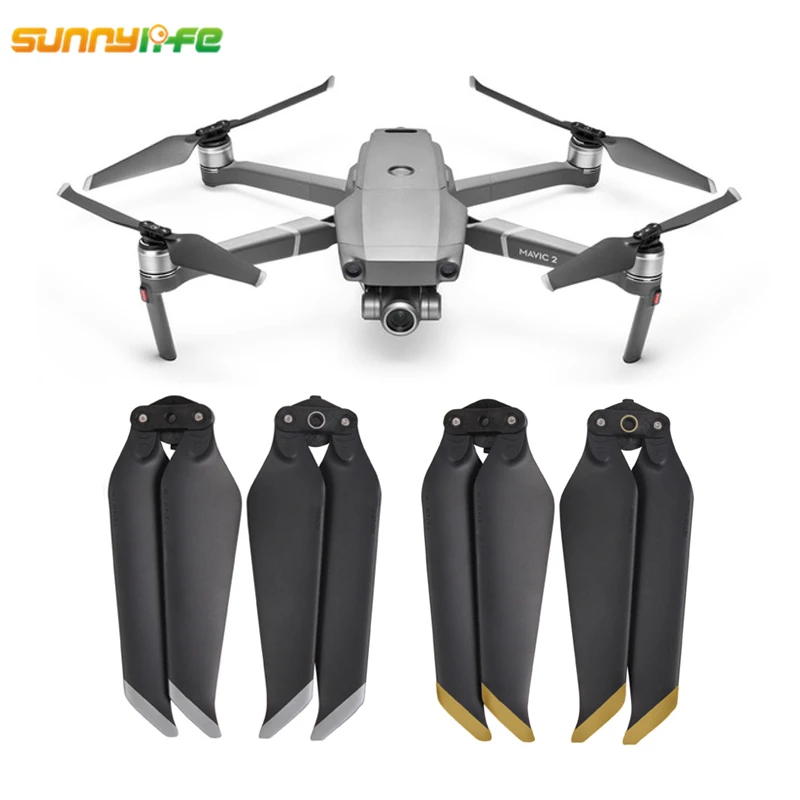 Sunnylife DJI Mavic 2 Pro Zoom Propeller 8743 шумоподавление реквизит быстросъемное складное лезвие