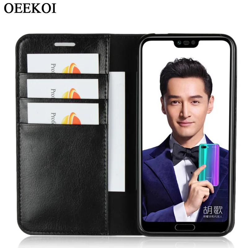 Чехол книжка из натуральной кожи для Honor 20 Pro/20/10i/V20/8C/8X Max/8X/Note 10/10/10 Lite/9