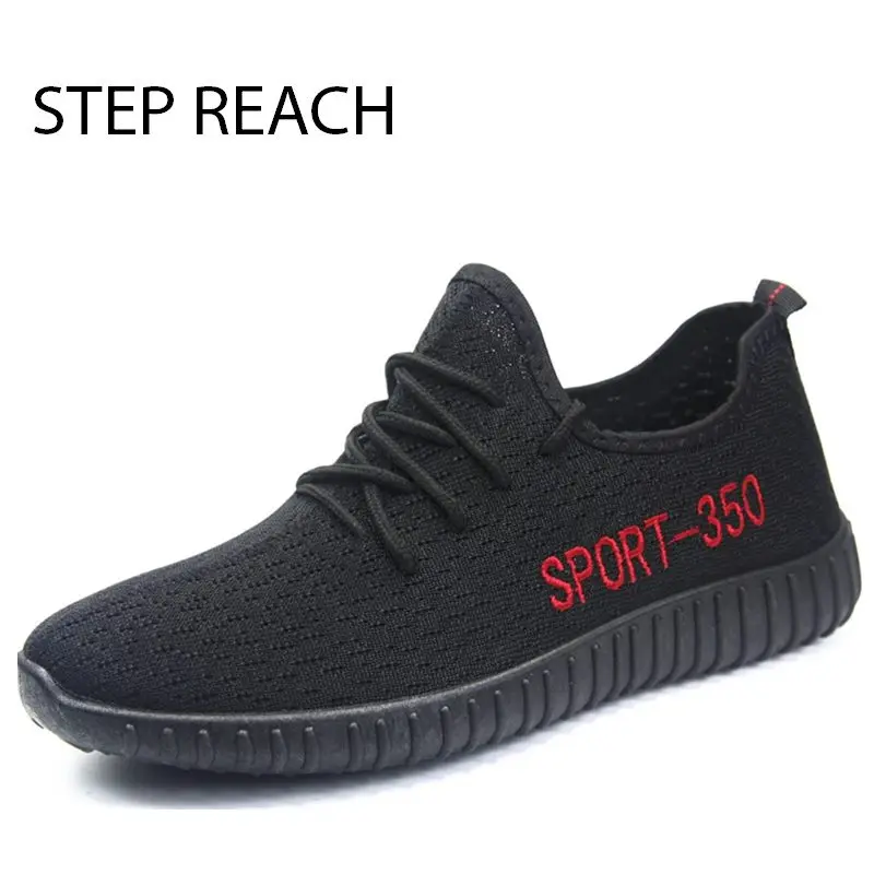 STEPREACH Brand shoes men tenis feminino masculino adulto sneakers breathable light air mesh lace-up casual spring autumn |