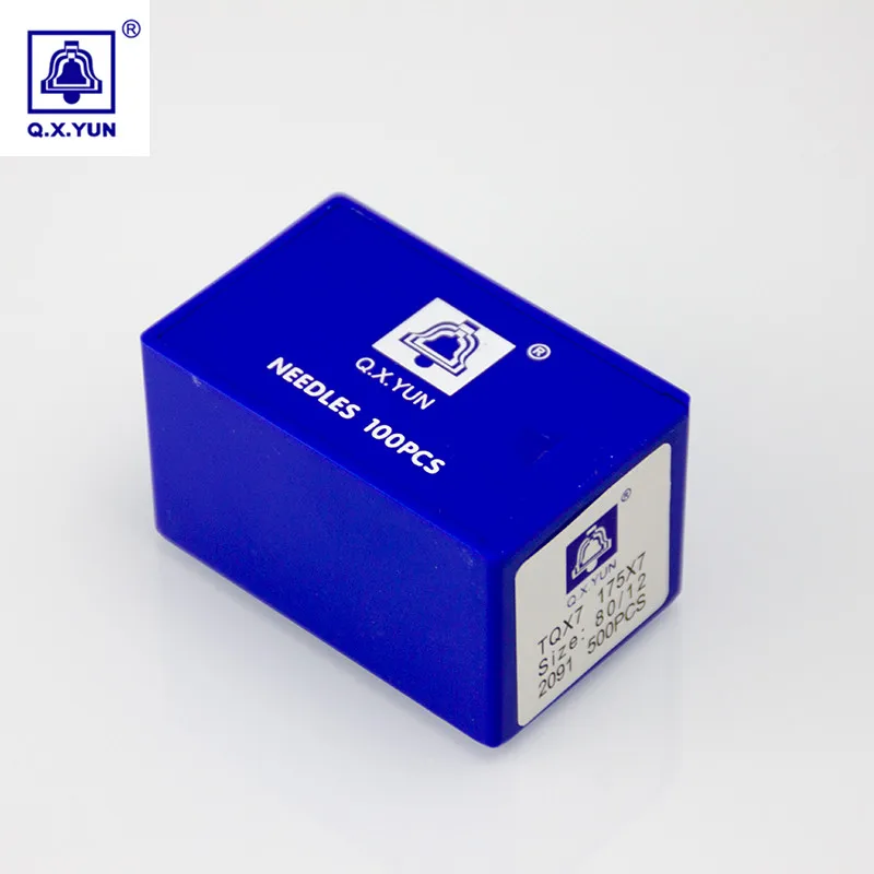 100 шт. швейные иглы TQX7 TQ7 175X7 80/12 # QXYUN аксессуары для промышленных швейных машин|sewing