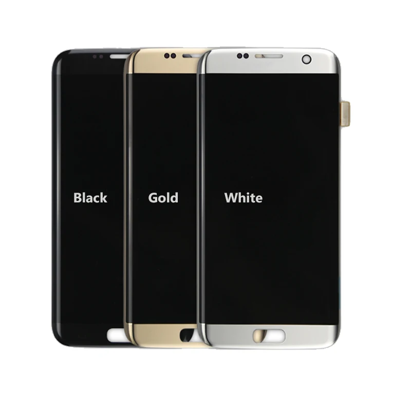 OLED для Samsung Galaxy S7 Edge G935 G935F ЖК-дисплей сенсорный экран дигитайзер с рамкой s7 edge |