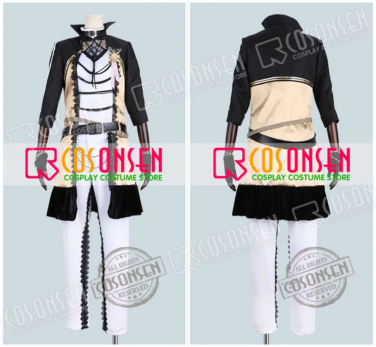Костюм для косплея IDOLiSH7 Mitsuki Izumi с яркой подсветкой в реальном времени аниме