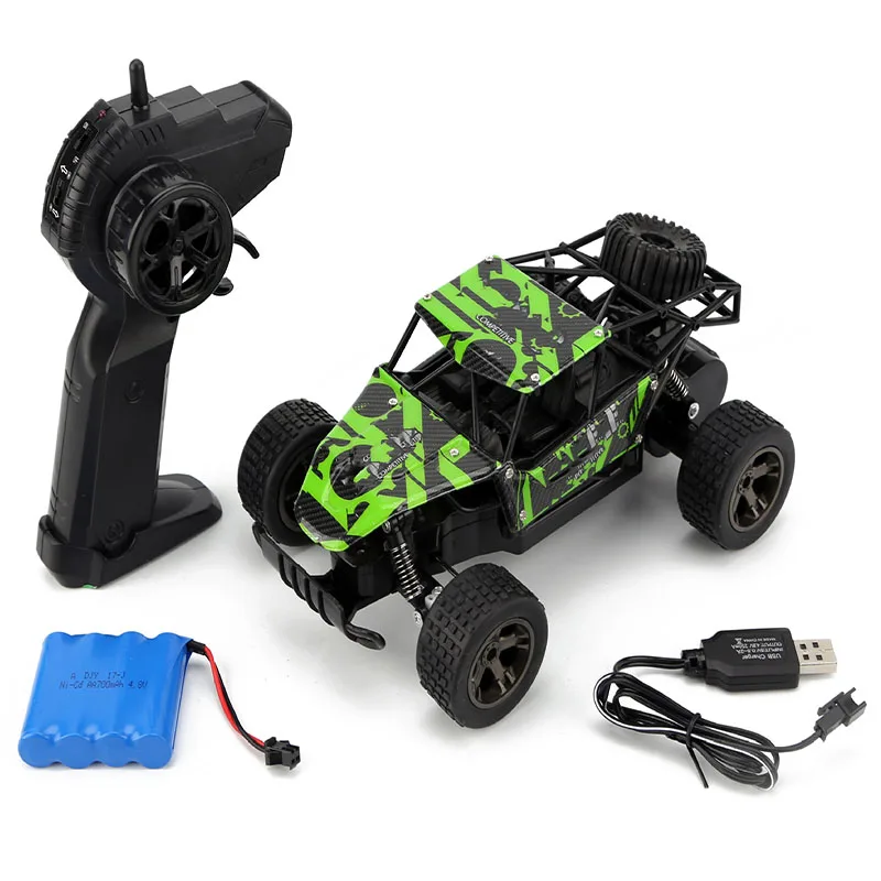 Радиоуправляемые машинки 1:18 Bigfoot машинка 2,4G с дистанционным управлением, электрическая модель внедорожника, игрушка RC drift, 700mah батарея, автомобиль, игрушки, подарок