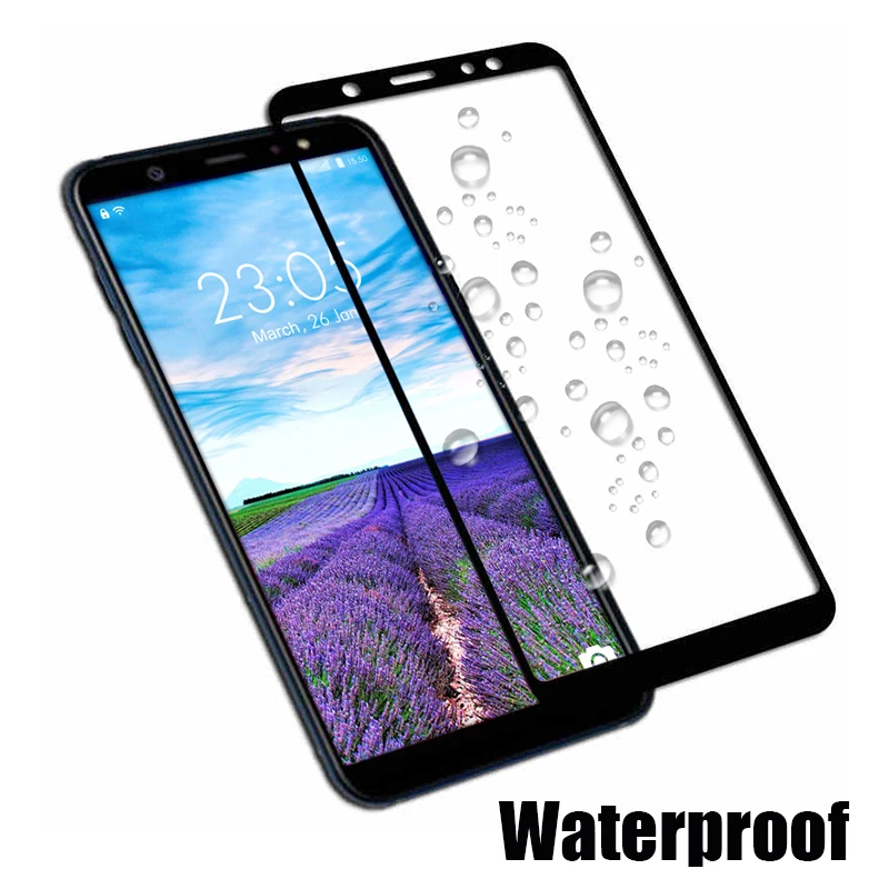 A6 2018 полное покрытие для samsung Galaxy A 6 plus Защитное стекло J6 A6plus J600F защитная пленка |