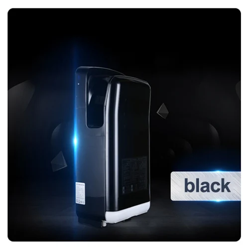220v black TS-8800 Полностью Автоматическая Индукционная сушилка для рук офисное здание отеля высокоскоростная Двусторонняя струйная сушильная машина для рук 220 В 1650 Вт - Цвет: 220v black