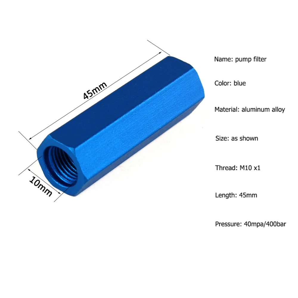 Ручной насос PCP для пейнтбола воздушный фильтр маленький синий сепаратор