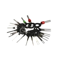 18pcsset terminal removal tools car electrical wiring crimp connector pin extractor kit car repair hand tool set plug key