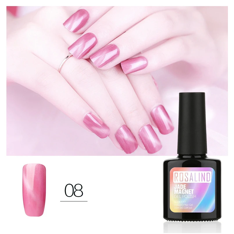 Rosalind 3D Cat Eye Nail Gel 15 Colors Polish Manicure Semi Permanent Varnish UV LED Lacquer | Красота и здоровье