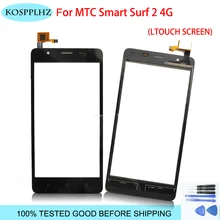 KOSPPLHZ лента для мобильного телефона сенсорный экран для mtc smart surf 2 4g сенсорный экран панель дигитайзер Переднее стекло сенсор surf2 аксессуары
