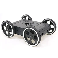 c3 4wd smart robot car chassis aluminum alloy frame vehicle high loading capacity diy rc toy 4wd metal car chassis kit big power