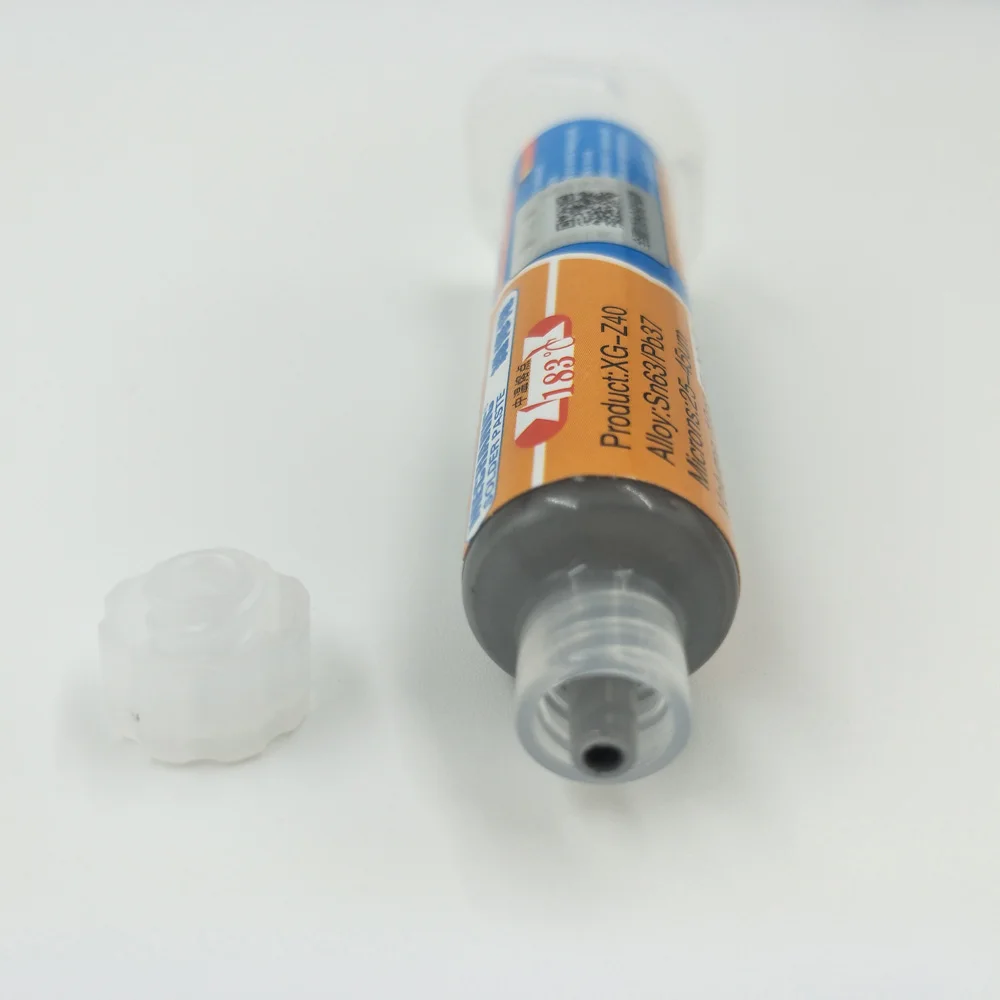 XG Z40 флюс паяльной пасты 35 г 2 шт. механик олова Sn63/Pb37 25 45um шприц для PCB SMD мобильный