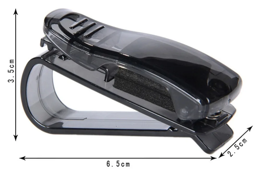 Автомобильный Стайлинг солнцезащитный козырек очки Чековая карта держатель для