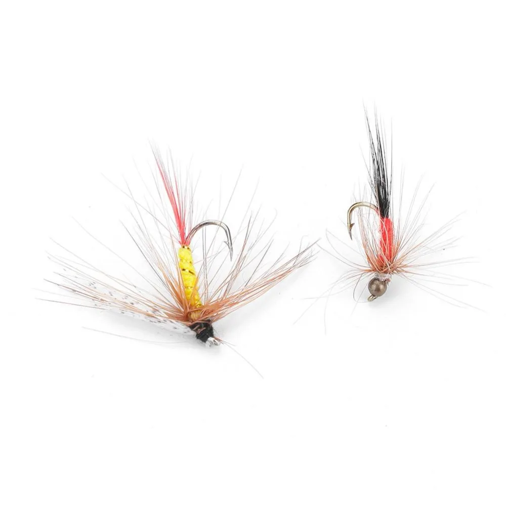 72 шт./кор. Fly рыболовные приманки муха набор наживок многоцветные искусственное