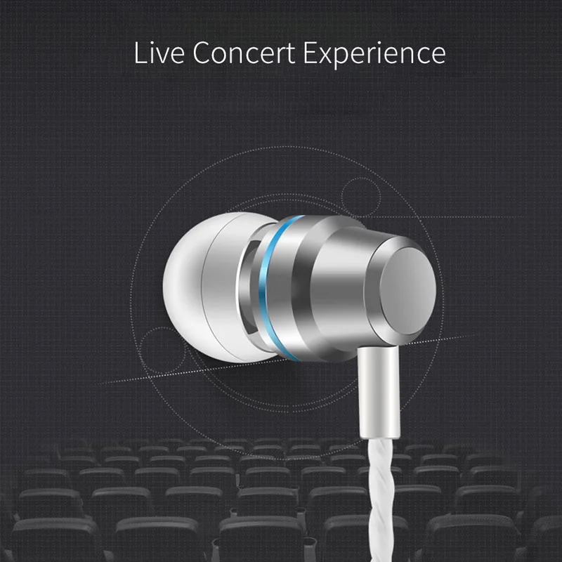 OUSU мини наушники с микрофоном шумоподавлением проводные hi fi бас для Apple xiaomi
