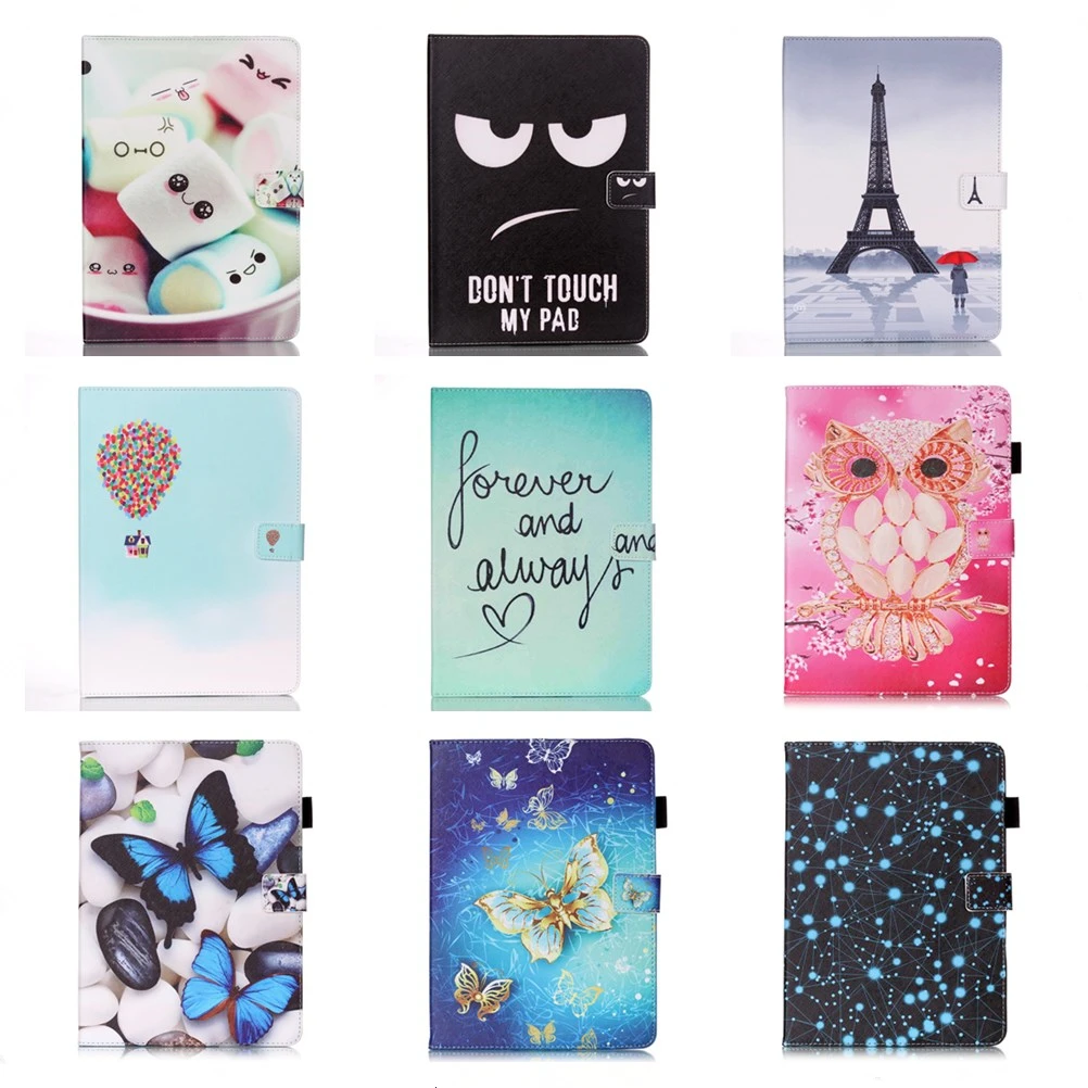 Чехол книжка из искусственной кожи для Apple IPad Mini 4 с бабочкой и звездами чехол iPad
