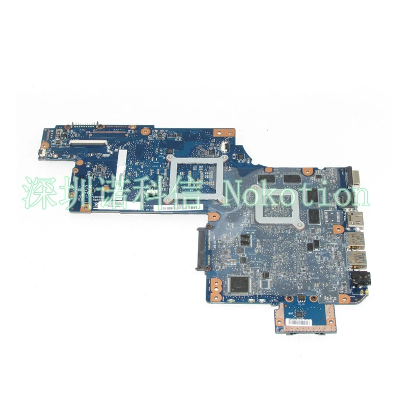 Материнская плата NOKOTION для ноутбука Toshiba Satellite L870 C870 HM76 DDR3 HD7600M работает с