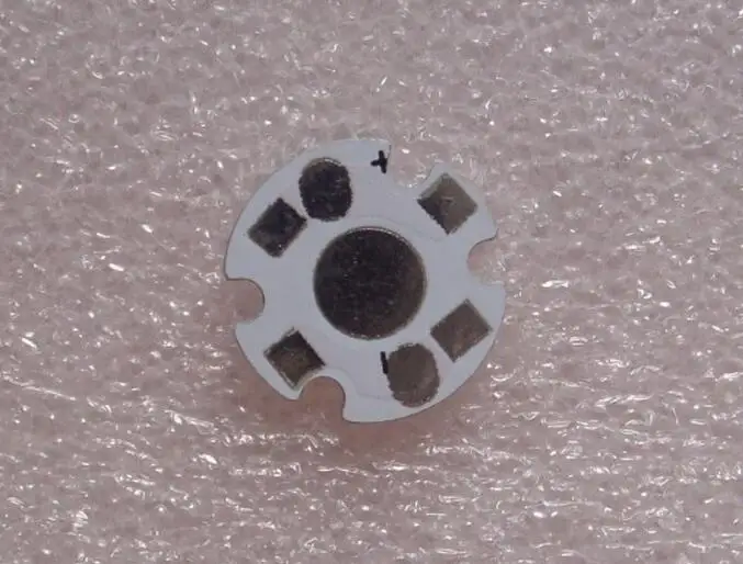 

1W 3W 5W high-power LED PCB plum flower form Aluminum plate diameter:16mm