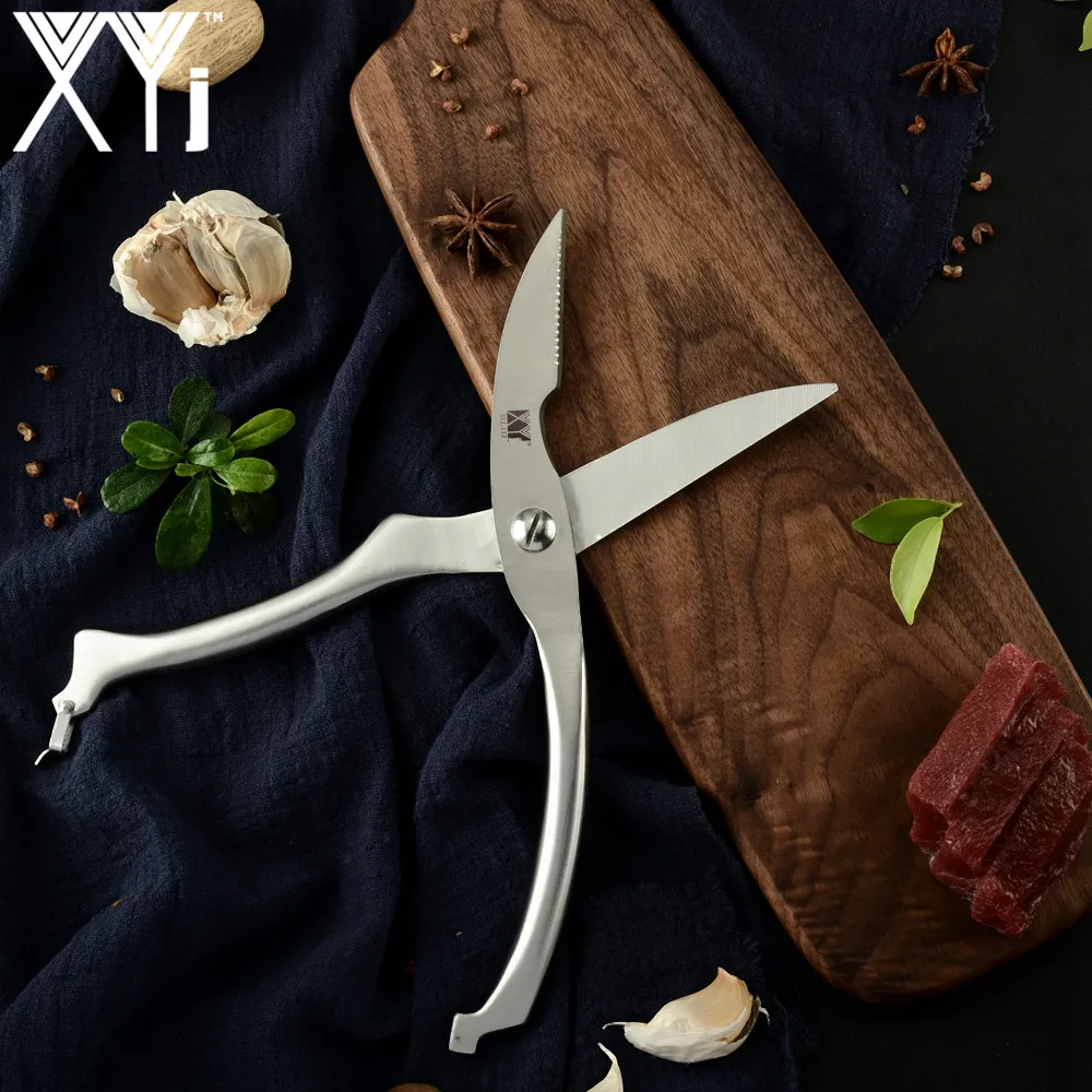 XYj 3Cr13 ножницы из нержавеющей стали для птицы кухонные куриные костей с