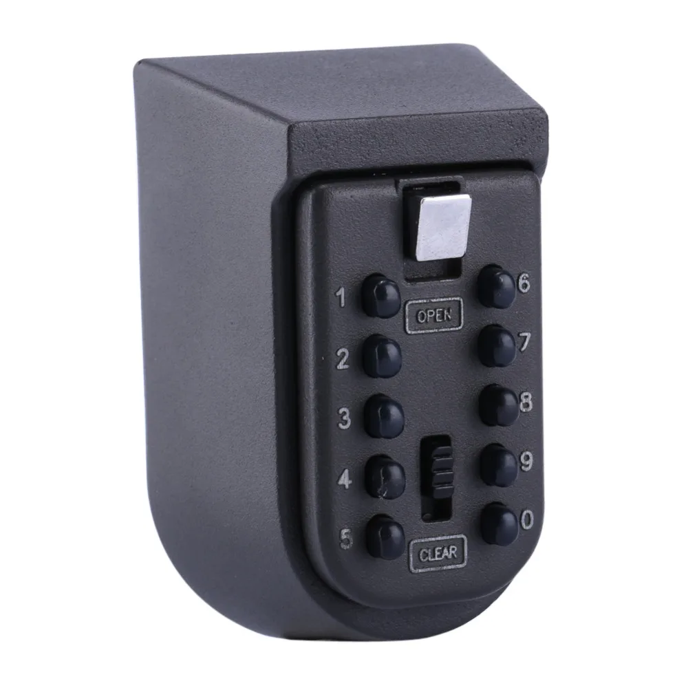 2 типа стеновой ключевой Сейф Организатор Ящик с Комбинации блокировки 10-цифровой кодовый замок пароль разблокировки для путешествий безопасный замок