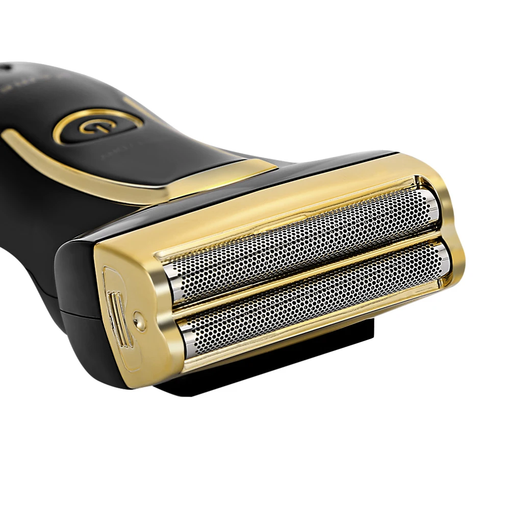 Kemei 3D двойные плавающие головки Электробритвы для мужчин перезаряжаемые