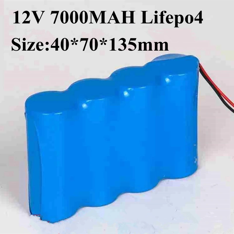 

Powerful 7000mAh Lifepo4 4s 12.8V Battery Bateria 7ah 12v Battery with BMS 100w 12v Solar Panel 250w Starter Motor Engine Led