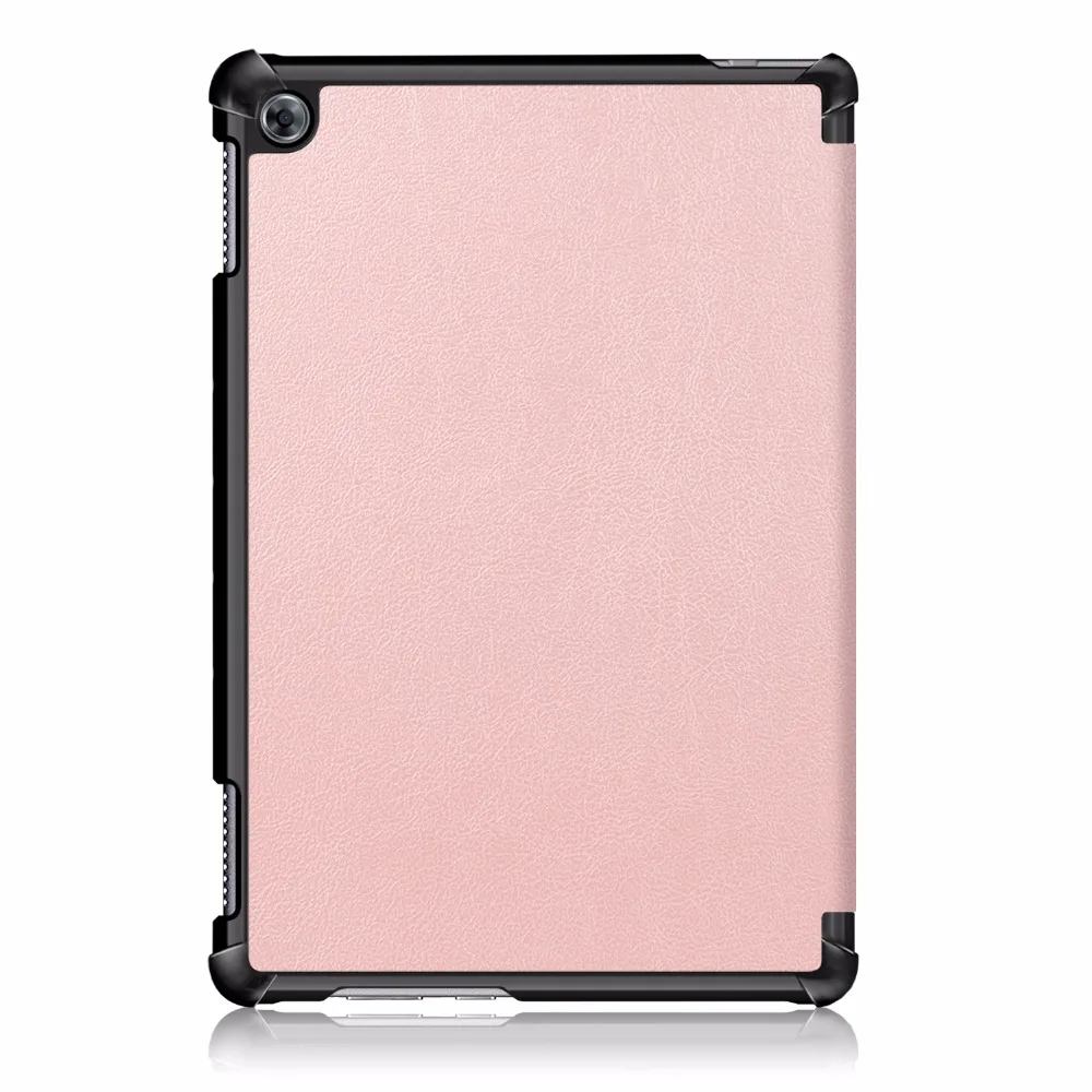 Роспись/однотонные кожаные Magneti Смарт чехол для huawei MediaPad M5 Lite 10 10," BAH2-W09 BAH2-L09 BAH2-W19 принципиально Coque Shell