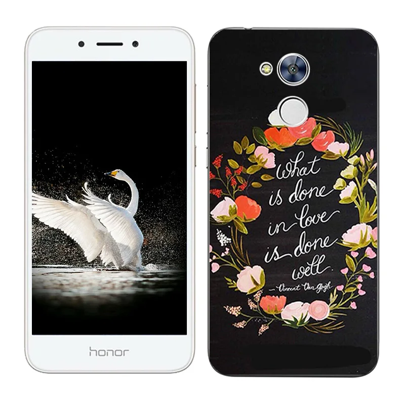 Модный мягкий ТПУ чехол для Huawei Honor 6A силиконовый модный окрашенный сумка|shell
