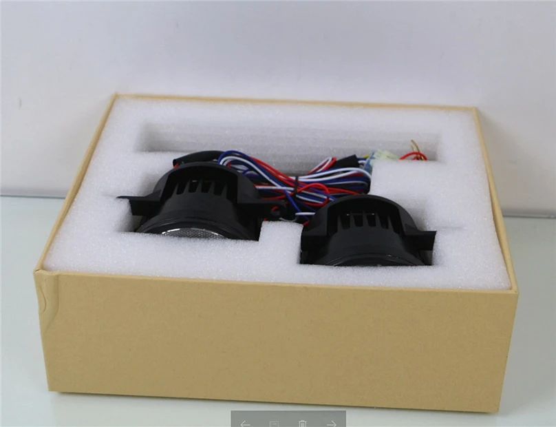 Автомобильная проблесковая Безопасность вождения 1 комплект 3 5 дюйма LED