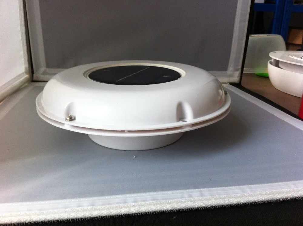 Вентилятор на крыше с солнечной батареей автоматический вентилятор Φ 120 мм