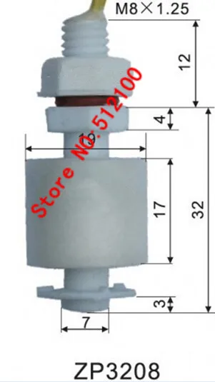 20 шт. плавающий резервуар для бассейна|liquid water level sensor|water sensorlevel sensor |
