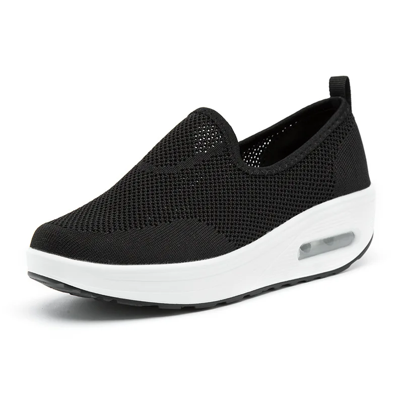 Koovan Women's Sneakers 2019 New Mom Shoes Mesh Cloth Breathable Casual Female Hollow Air Shake Summer | Обувь