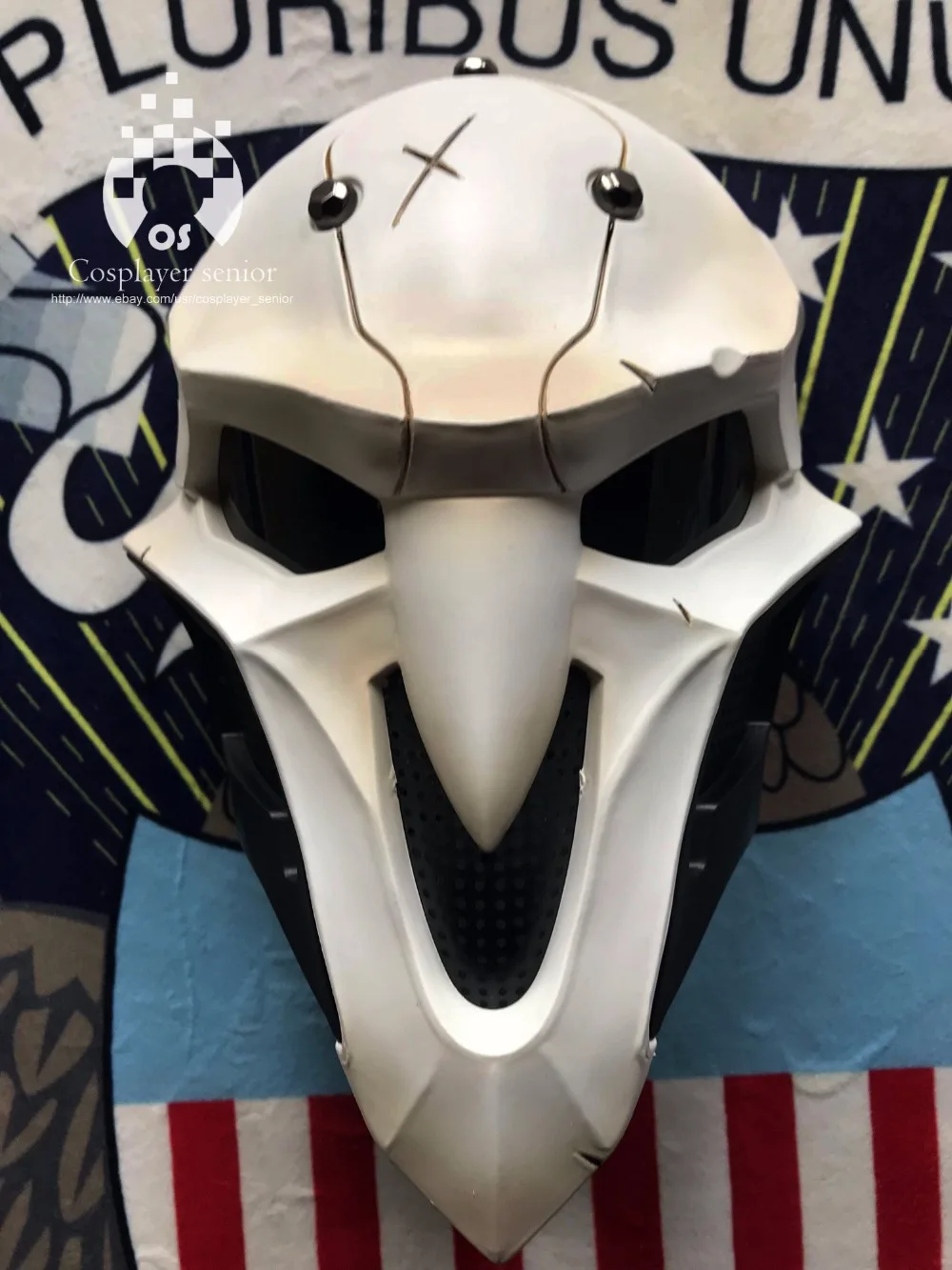 Новая версия маска OW Reaper с линзами из АБС-пластика игра косплей подарок на