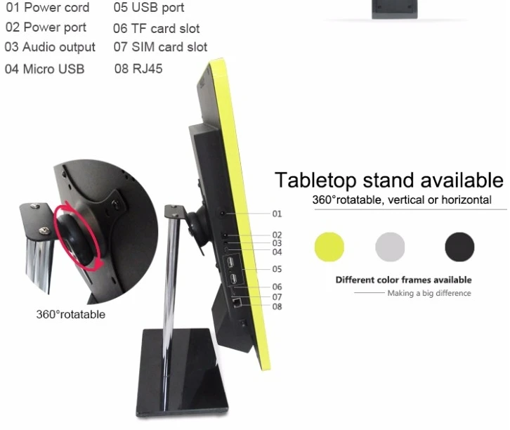 15 6 дюймовый ресторанный планшет с сенсорным экраном интерактивные вывески led lcd