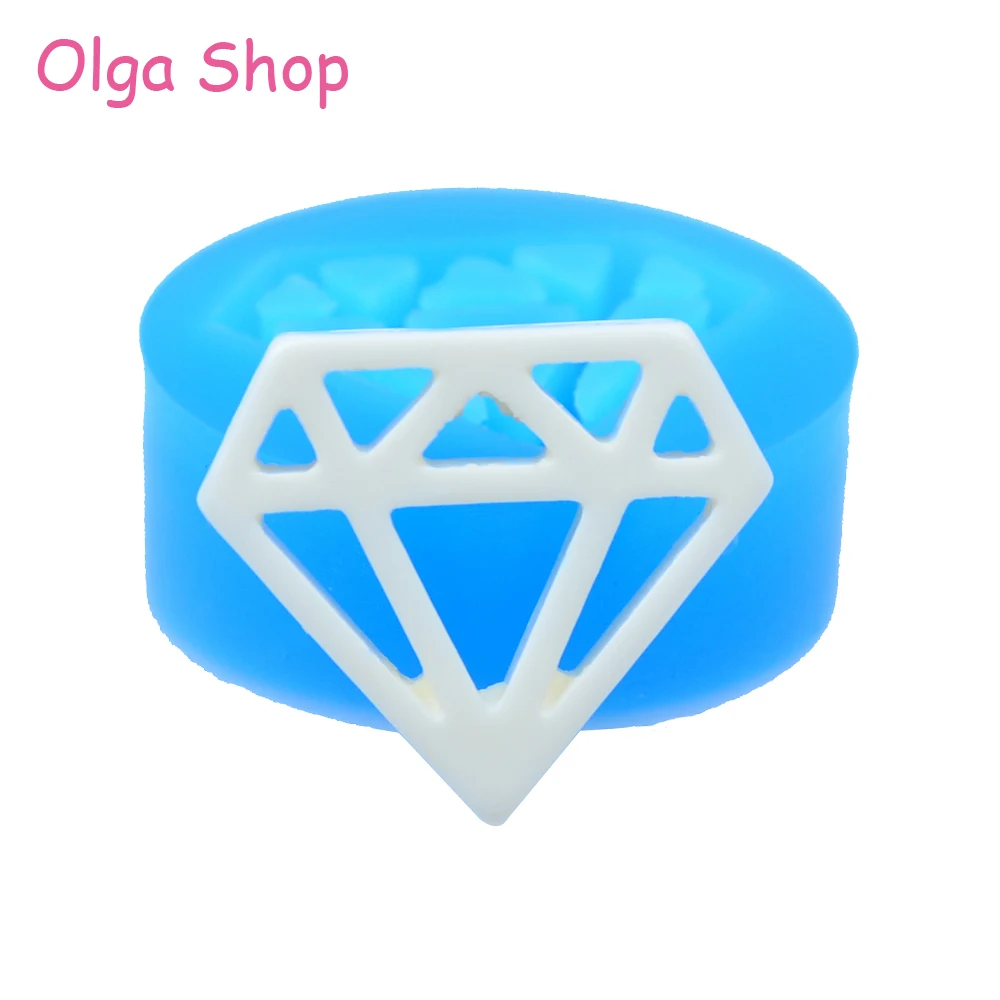 силиконовые гибкая diamond камея наёмите плесень ювелирные брелоки кекс глины фимо