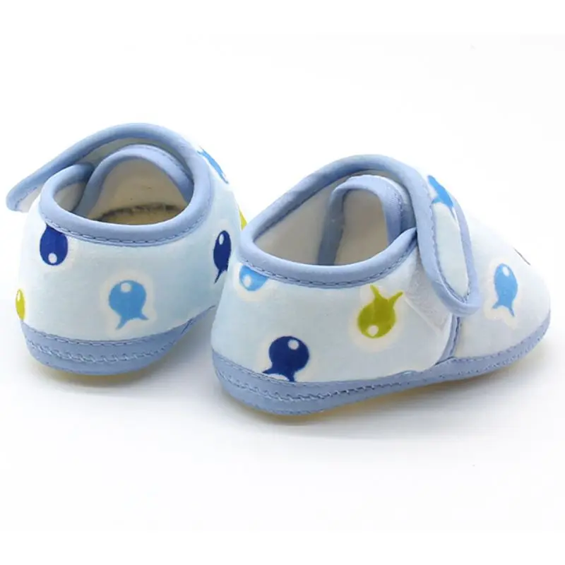Хлопковая обувь для новорожденных детей кроссовки с мягкой подошвой маленьких