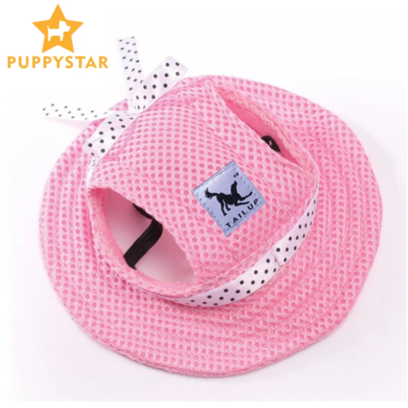 Высококачественная Шапочка для домашних собак модная Регулируемая дышащая