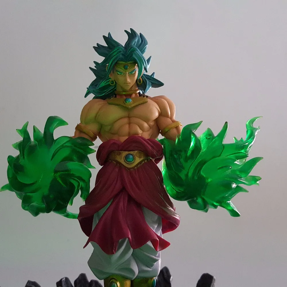 

Dragon Ball Z Action Figures Broly Super Saiyan Rock Base Power Up PVC Anime Dragon Ball Super Goku Broly DBZ Toy Figurine
