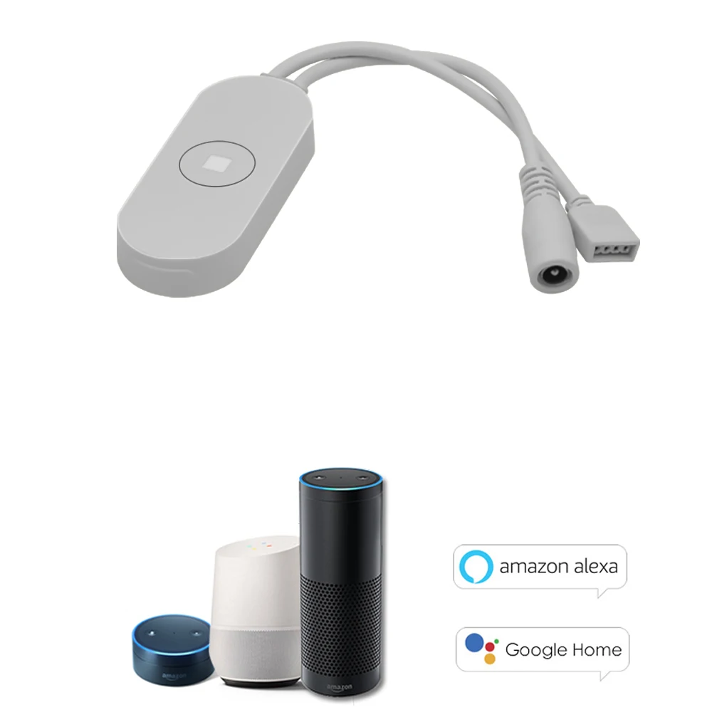 Wifi RGB Only DC12V 5050 SMD RGB WI-FI Светодиодные ленты 5 м Smart ленточный светильник Magic Home приложение Google дома Alexa Беспроводной Управление ТВ свет - Испускаемый цвет: Wifi RGB Only
