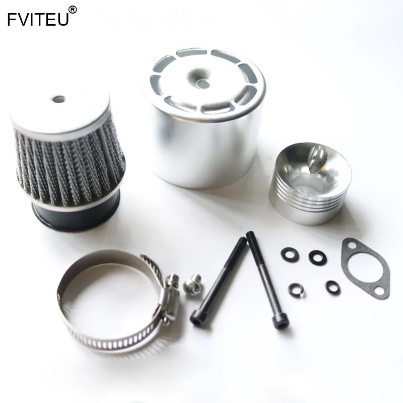 FVITEU Металлический Воздушный фильтр для двигателя cy zenoah 1/5 fg hpi km rovan baja 5b 5t 5sc rc